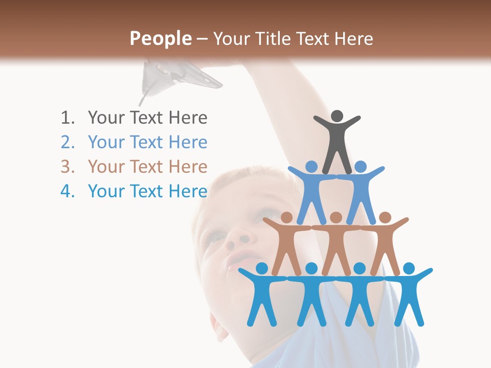 Frost Background Cube PowerPoint Template