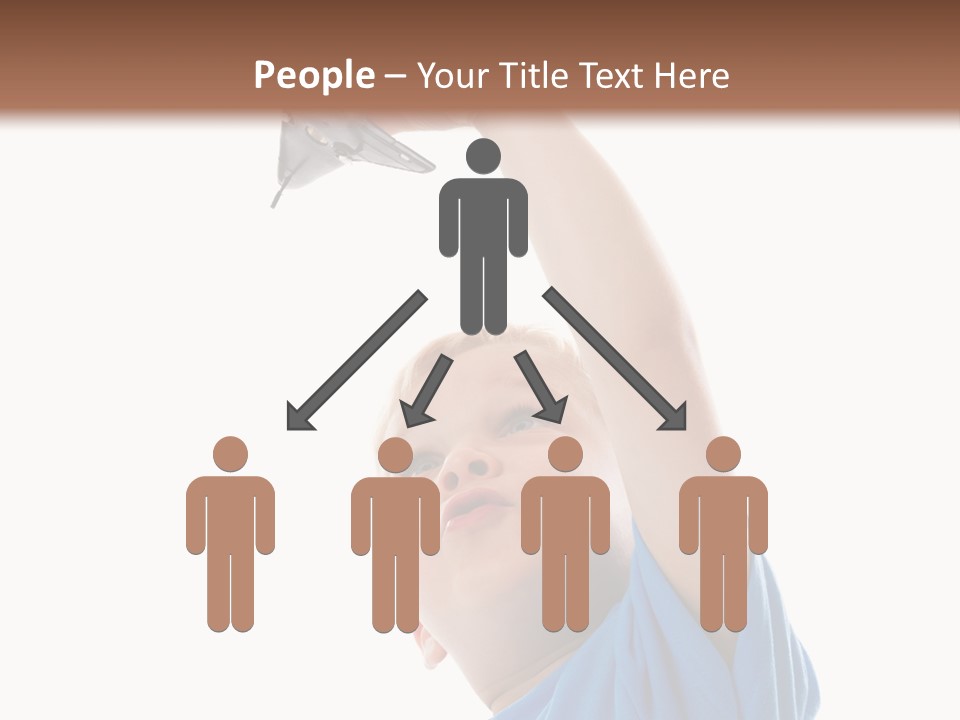 Frost Background Cube PowerPoint Template