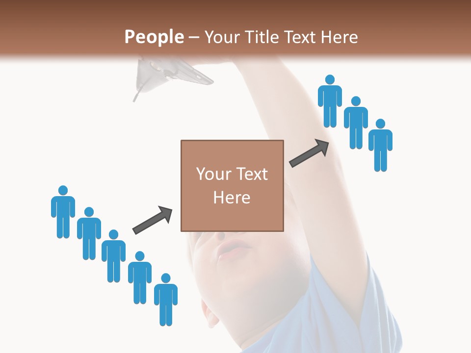 Frost Background Cube PowerPoint Template