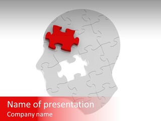 Intelligence Business Mind PowerPoint Template