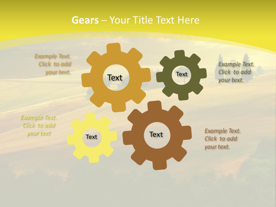 House Light Background PowerPoint Template