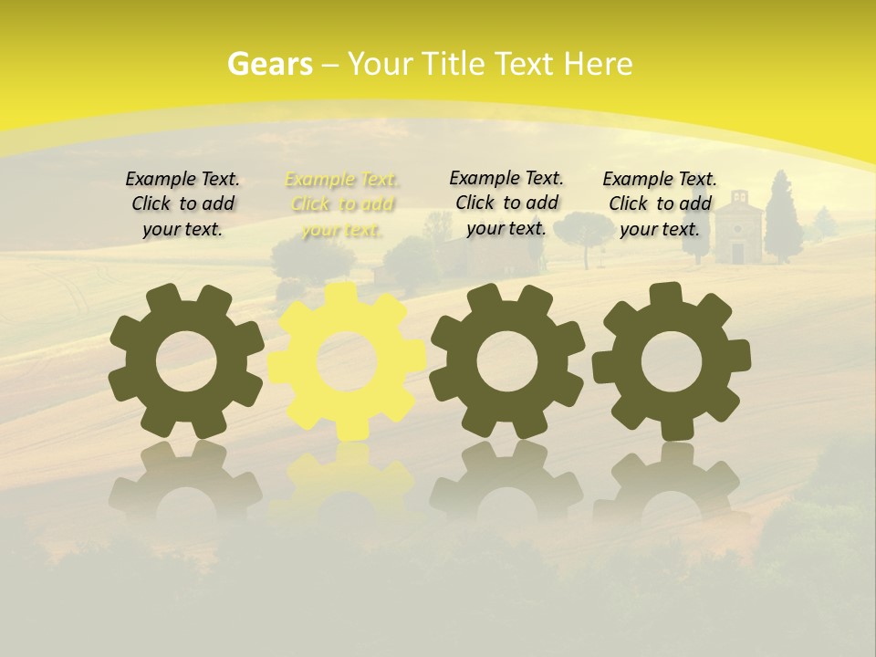 House Light Background PowerPoint Template