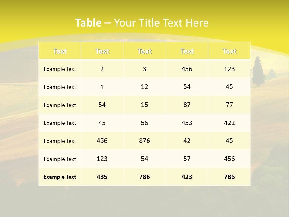 House Light Background PowerPoint Template