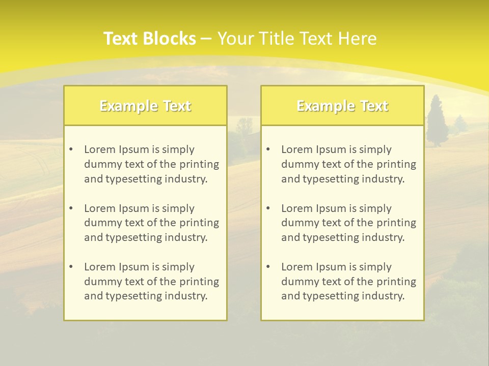House Light Background PowerPoint Template