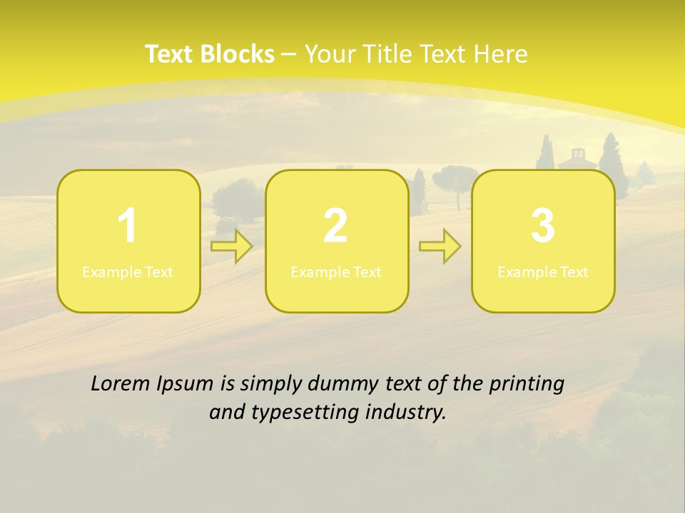 House Light Background PowerPoint Template