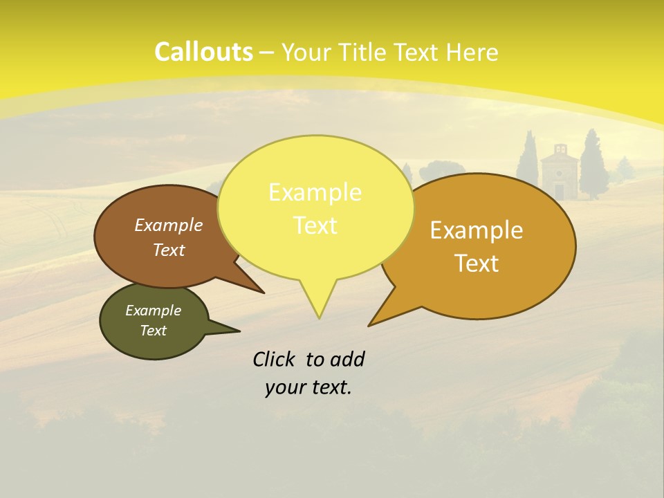 House Light Background PowerPoint Template