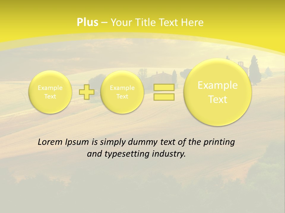 House Light Background PowerPoint Template