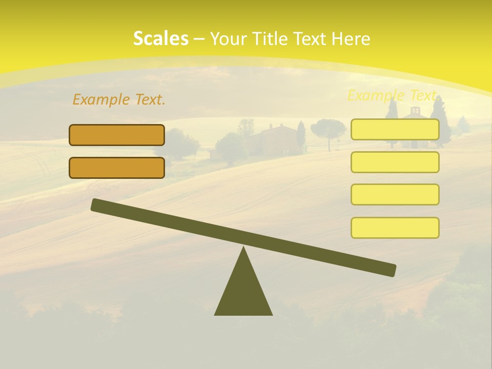 House Light Background PowerPoint Template