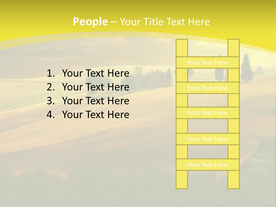 House Light Background PowerPoint Template