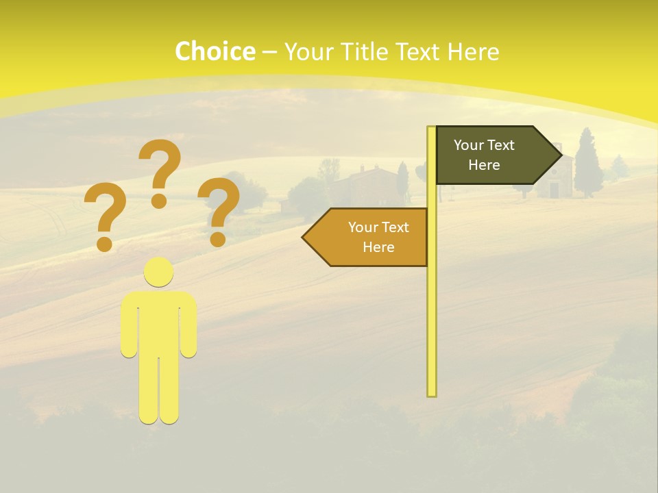 House Light Background PowerPoint Template