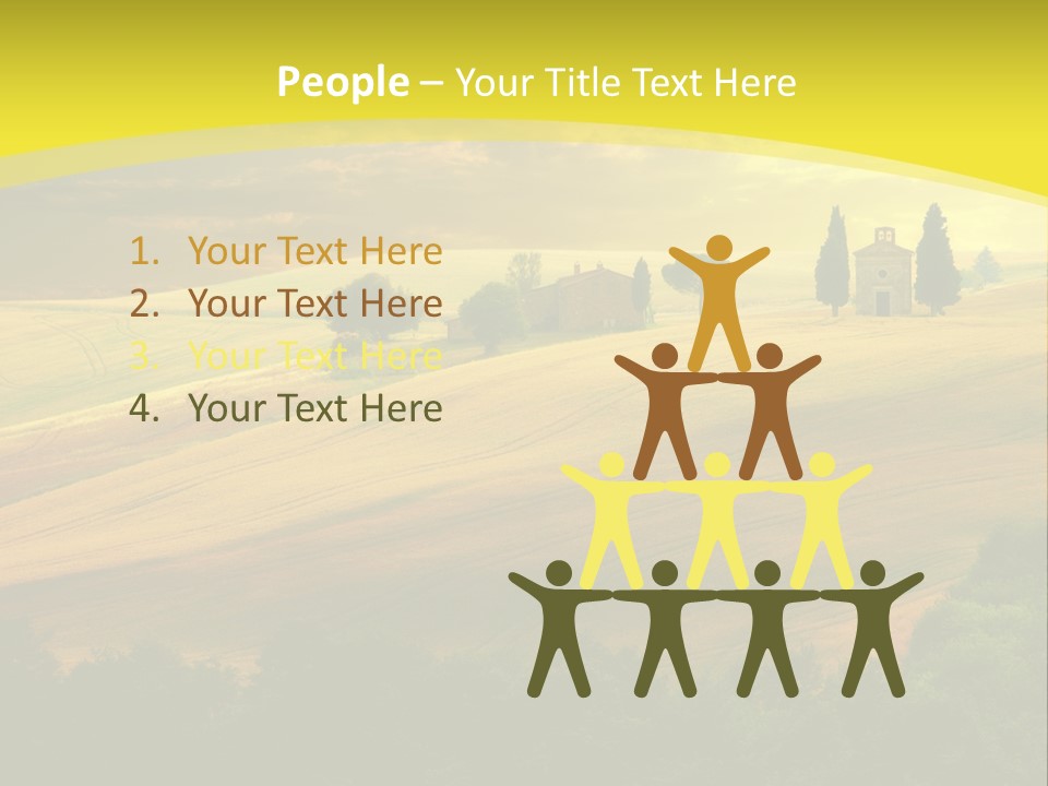 House Light Background PowerPoint Template