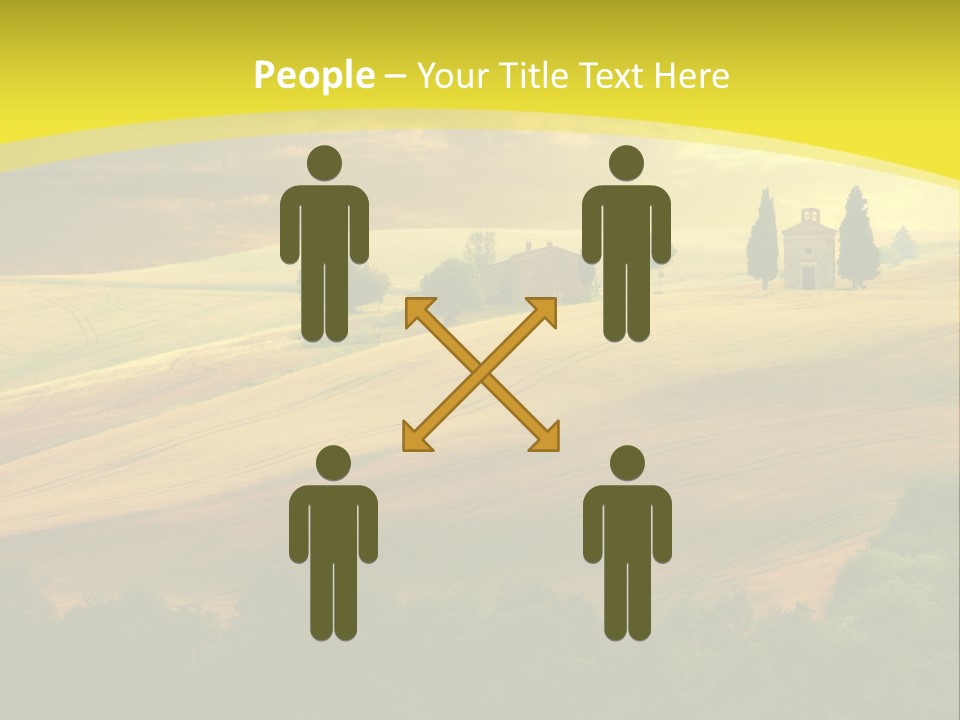 House Light Background PowerPoint Template