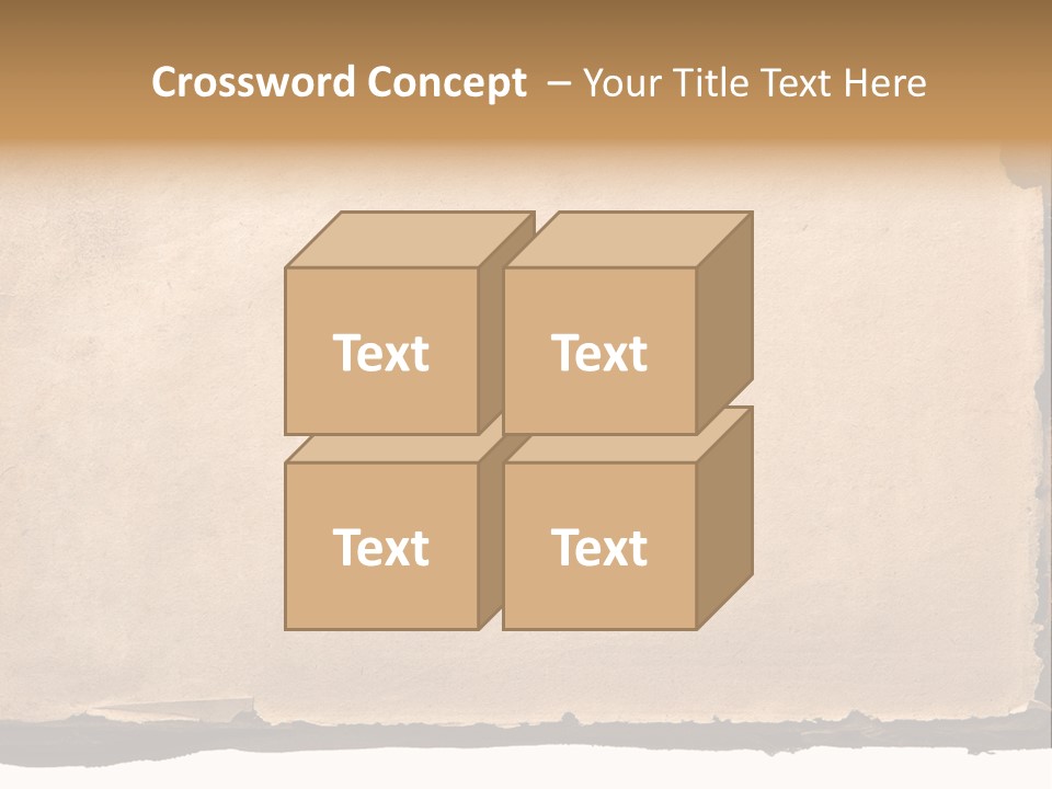Retro Stained Document PowerPoint Template