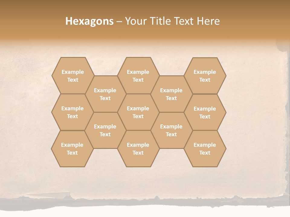 Retro Stained Document PowerPoint Template