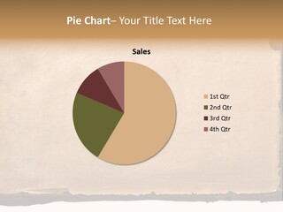 Retro Stained Document PowerPoint Template