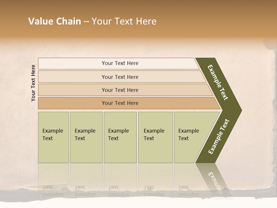Retro Stained Document PowerPoint Template