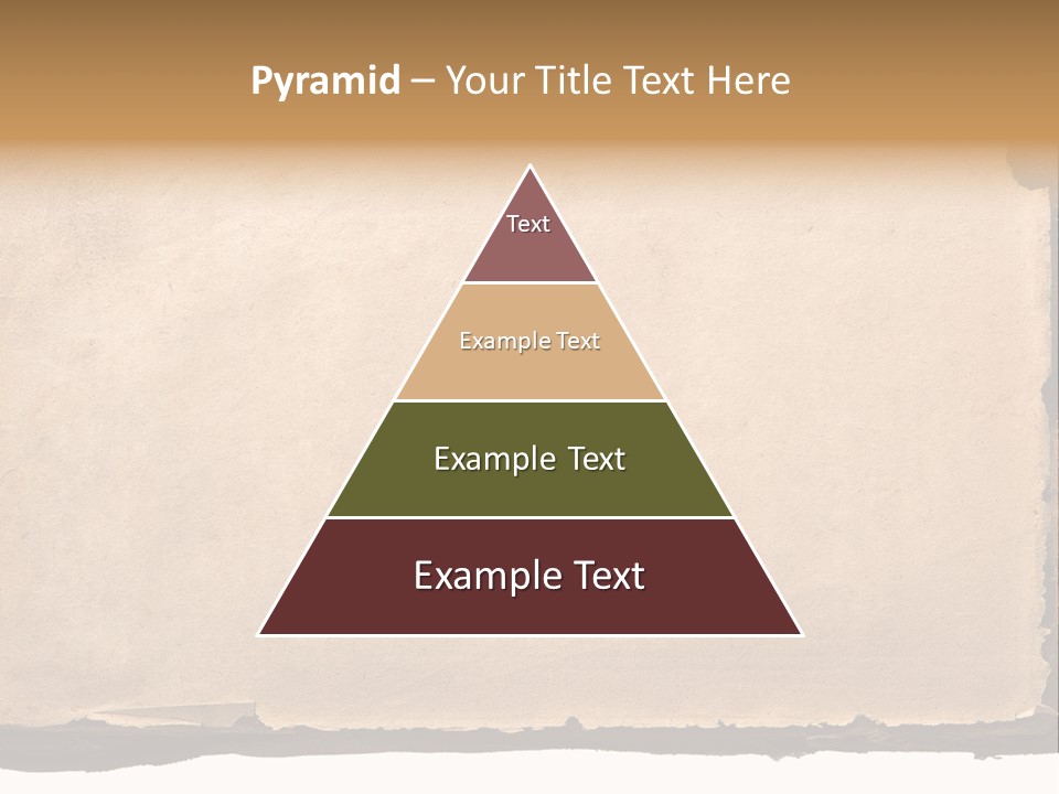 Retro Stained Document PowerPoint Template