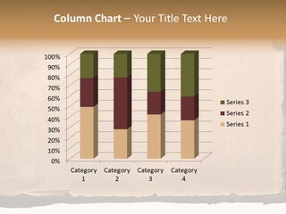 Retro Stained Document PowerPoint Template