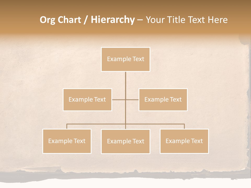 Retro Stained Document PowerPoint Template