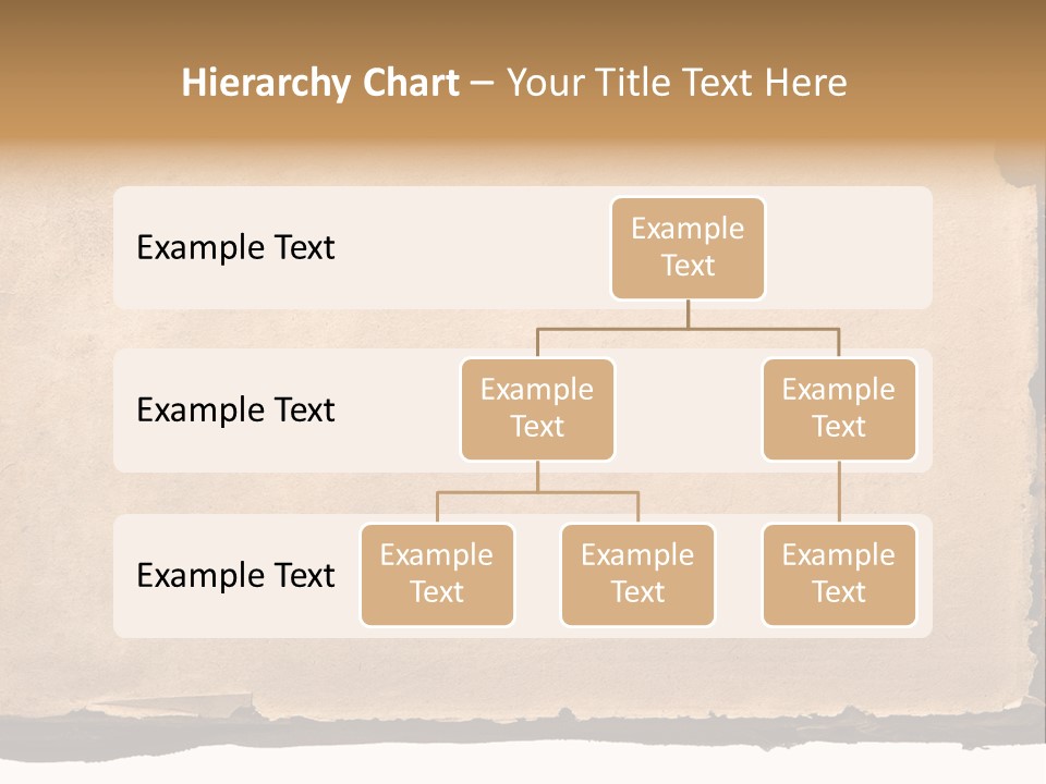 Retro Stained Document PowerPoint Template