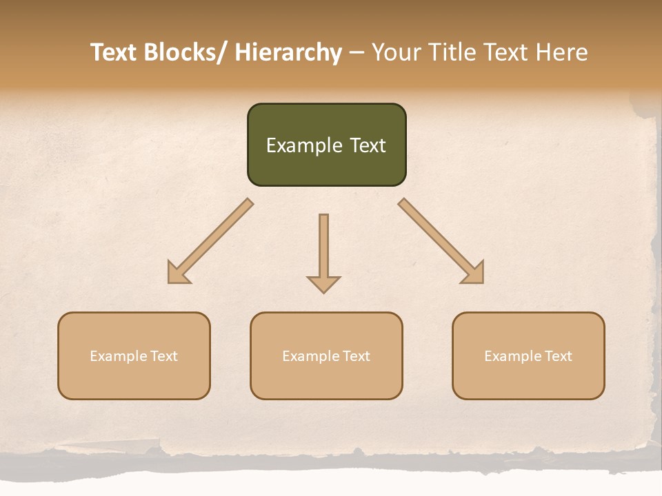 Retro Stained Document PowerPoint Template