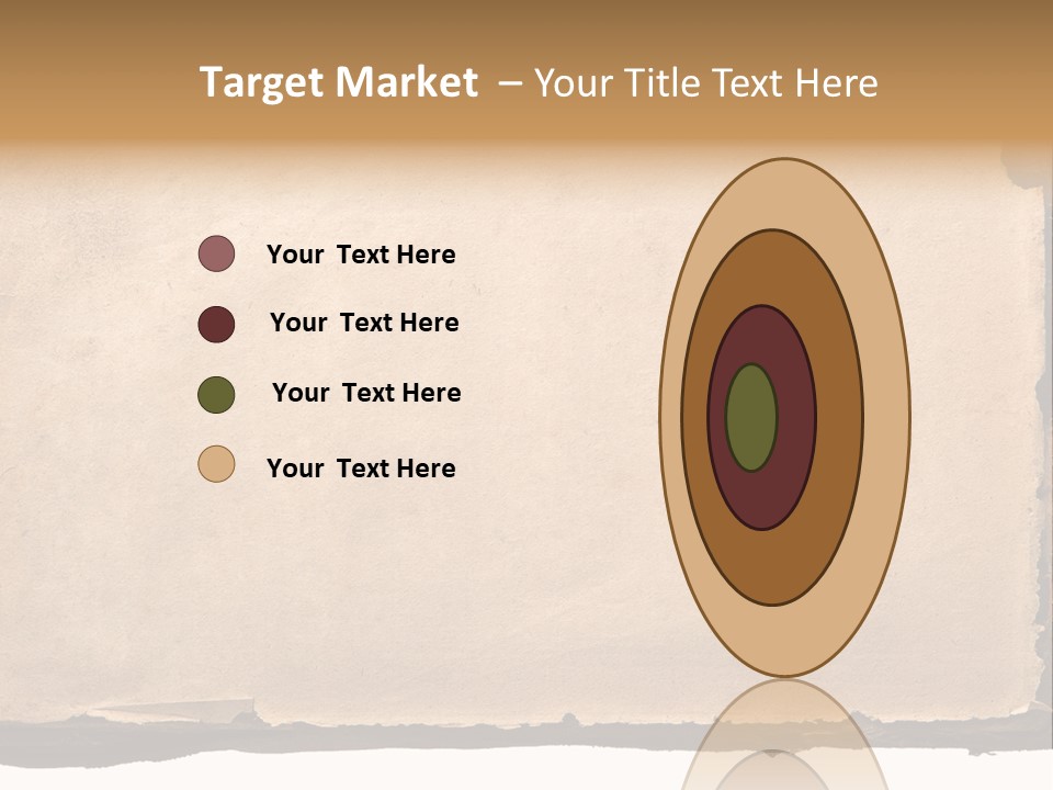 Retro Stained Document PowerPoint Template