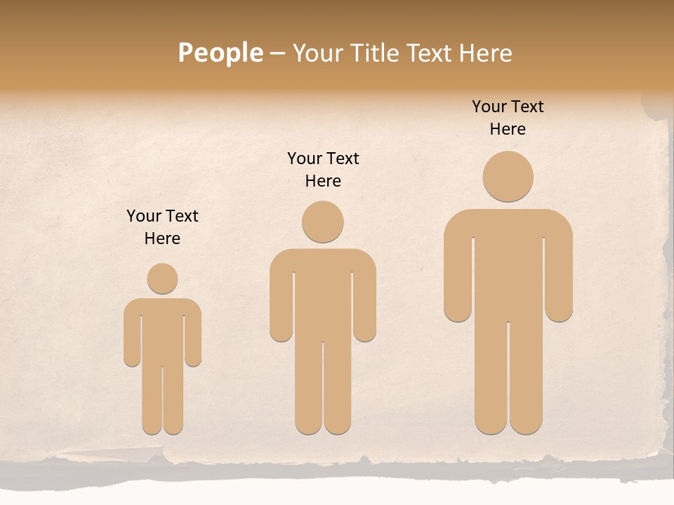 Retro Stained Document PowerPoint Template