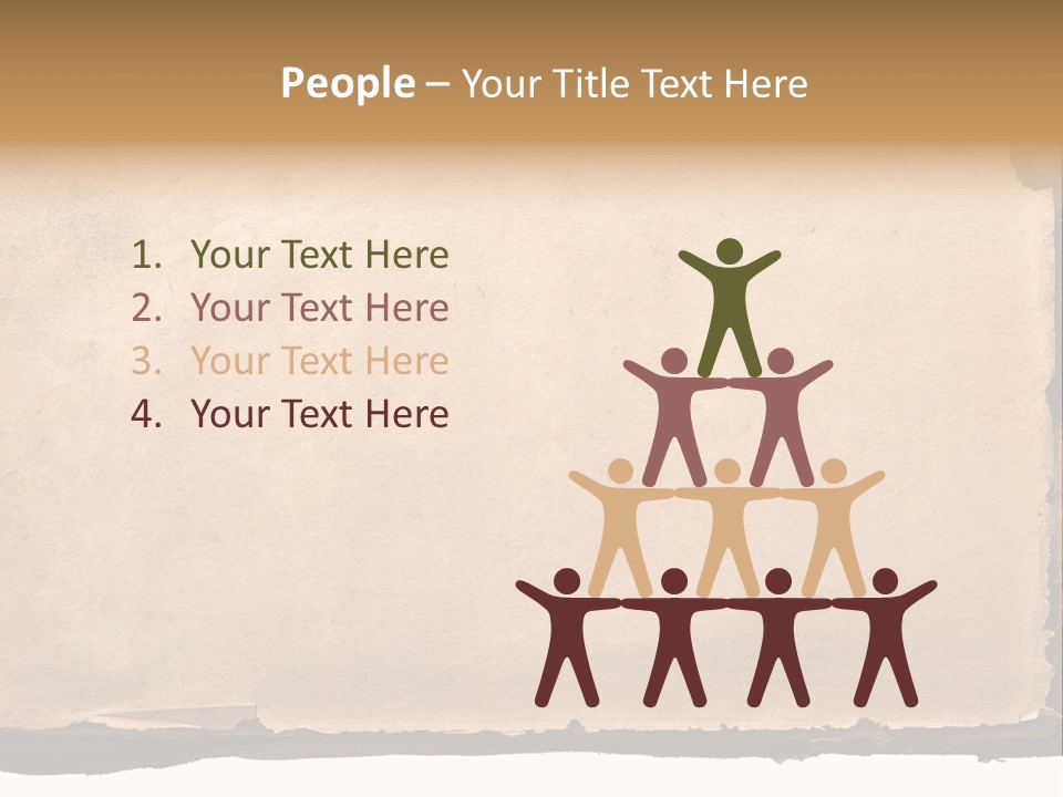 Retro Stained Document PowerPoint Template