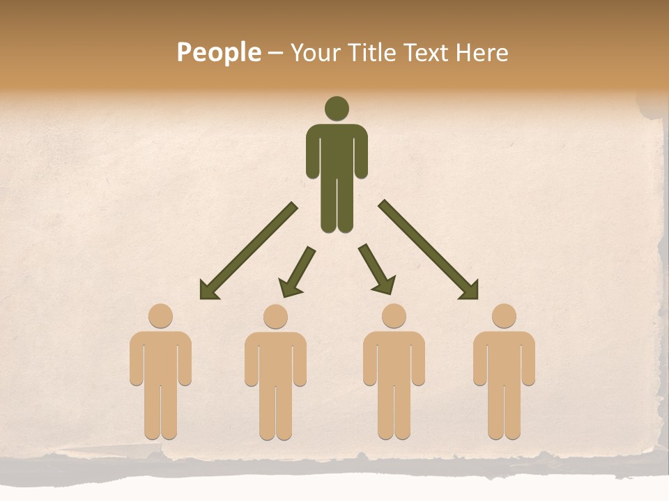 Retro Stained Document PowerPoint Template