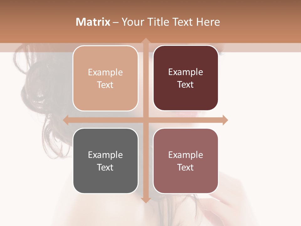 Makeup Precious Face PowerPoint Template