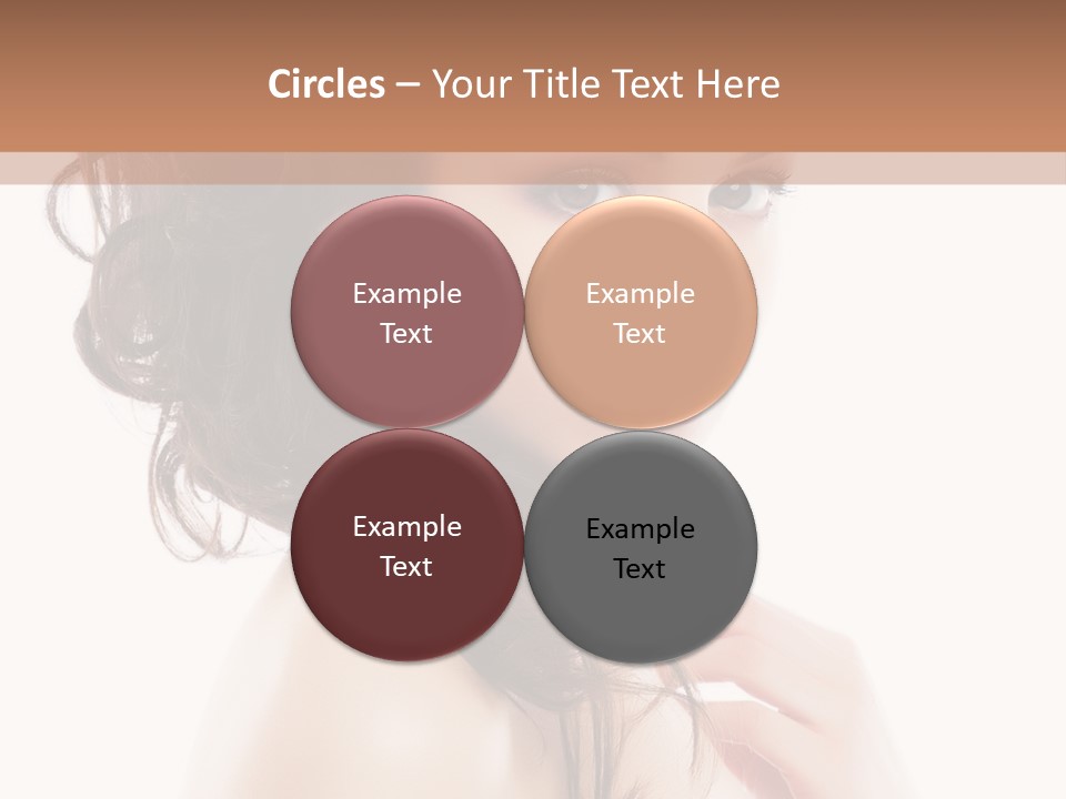 Makeup Precious Face PowerPoint Template