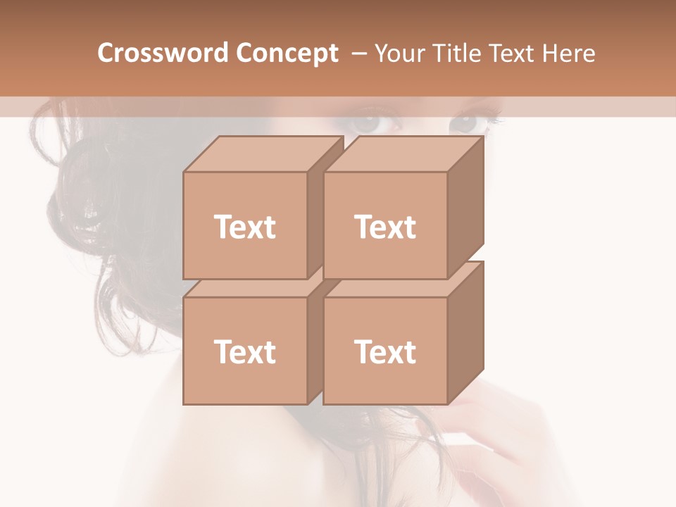 Makeup Precious Face PowerPoint Template