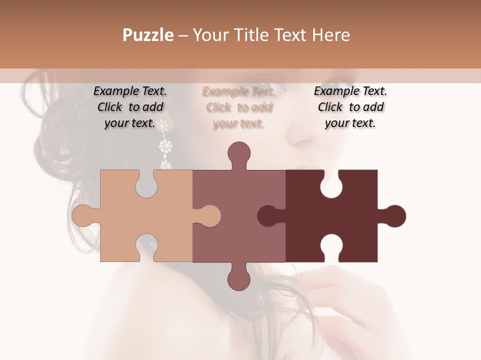 Makeup Precious Face PowerPoint Template