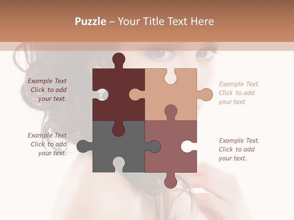 Makeup Precious Face PowerPoint Template