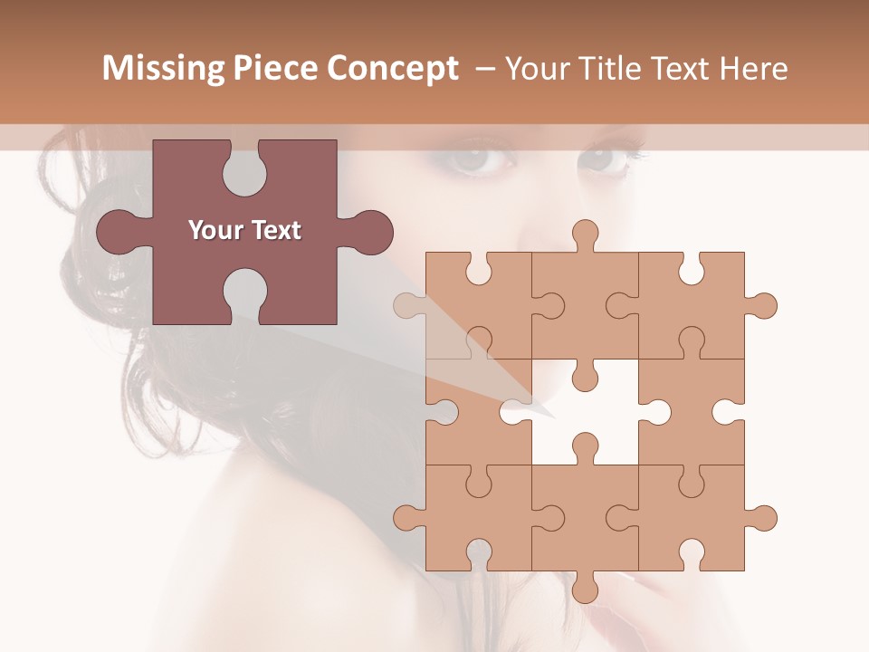 Makeup Precious Face PowerPoint Template