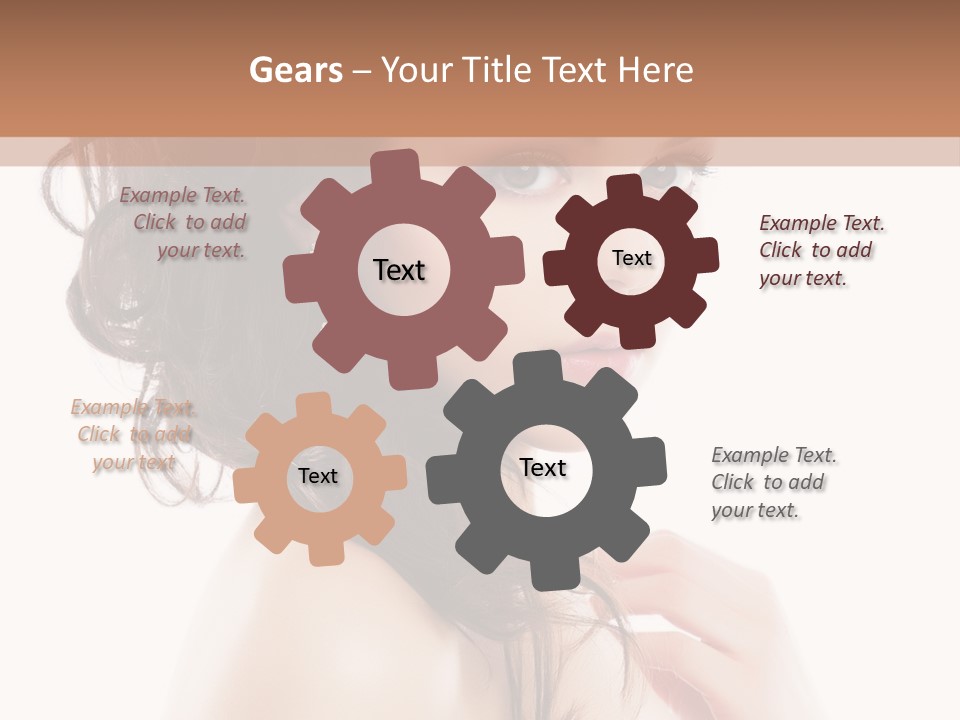 Makeup Precious Face PowerPoint Template