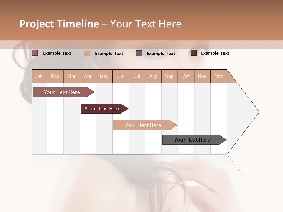Makeup Precious Face PowerPoint Template