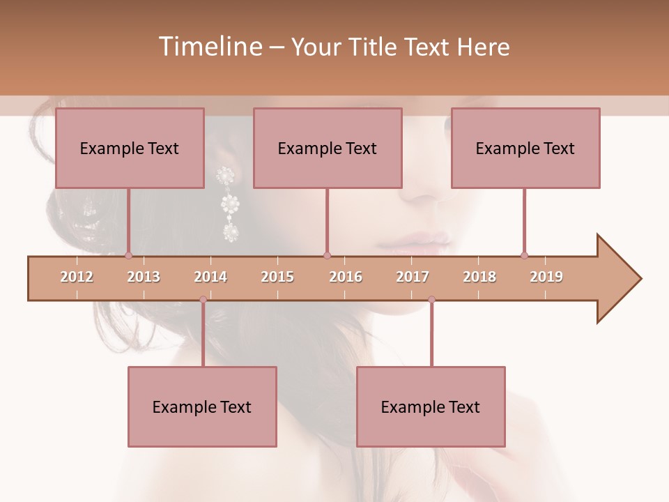 Makeup Precious Face PowerPoint Template