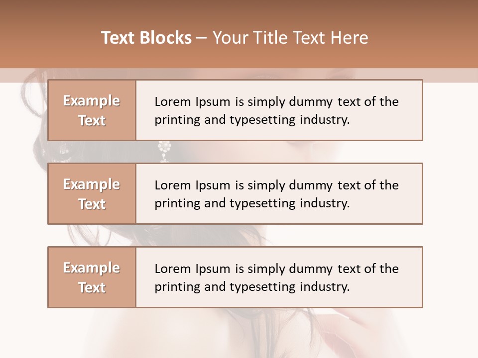 Makeup Precious Face PowerPoint Template