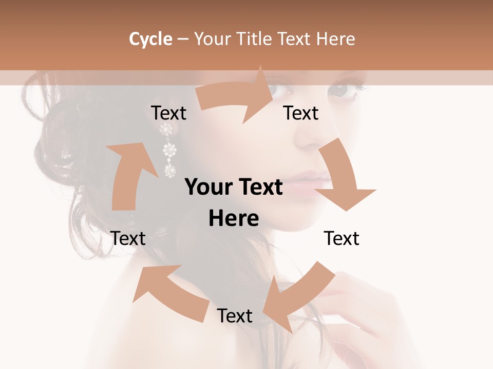 Makeup Precious Face PowerPoint Template