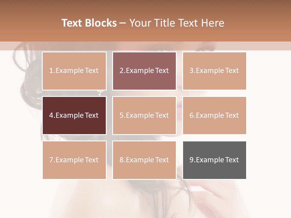 Makeup Precious Face PowerPoint Template