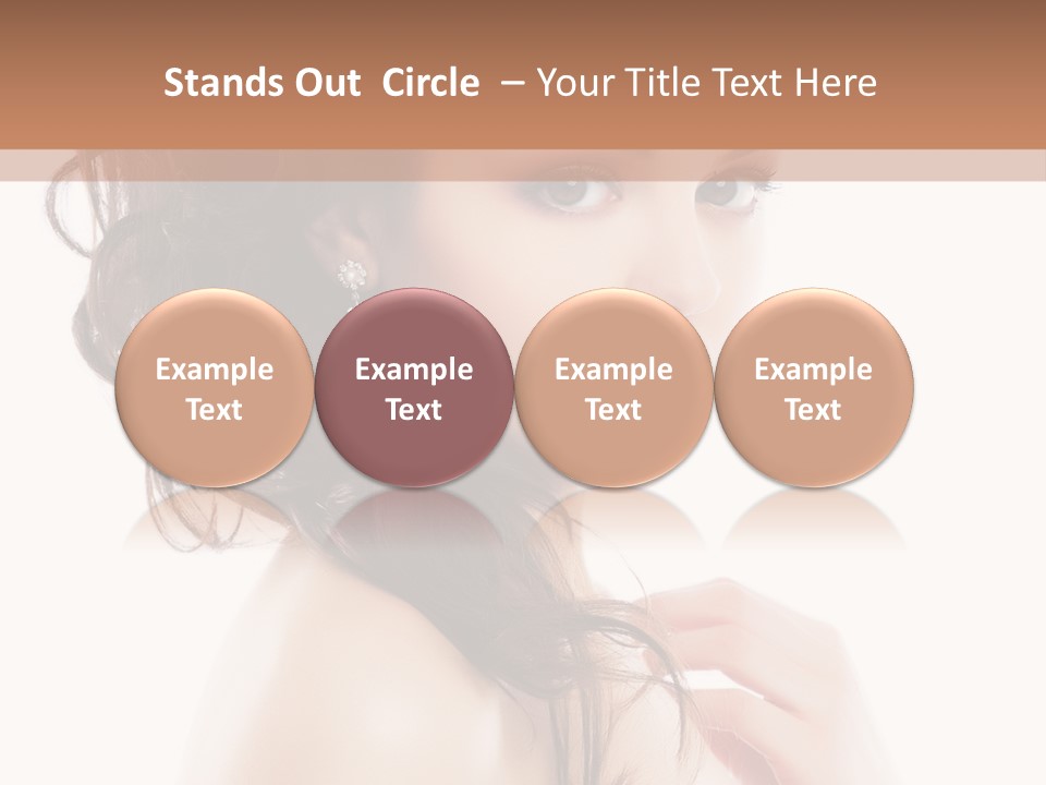 Makeup Precious Face PowerPoint Template