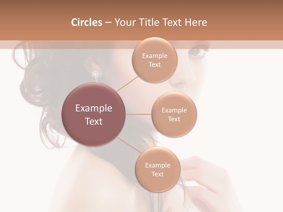 Makeup Precious Face PowerPoint Template