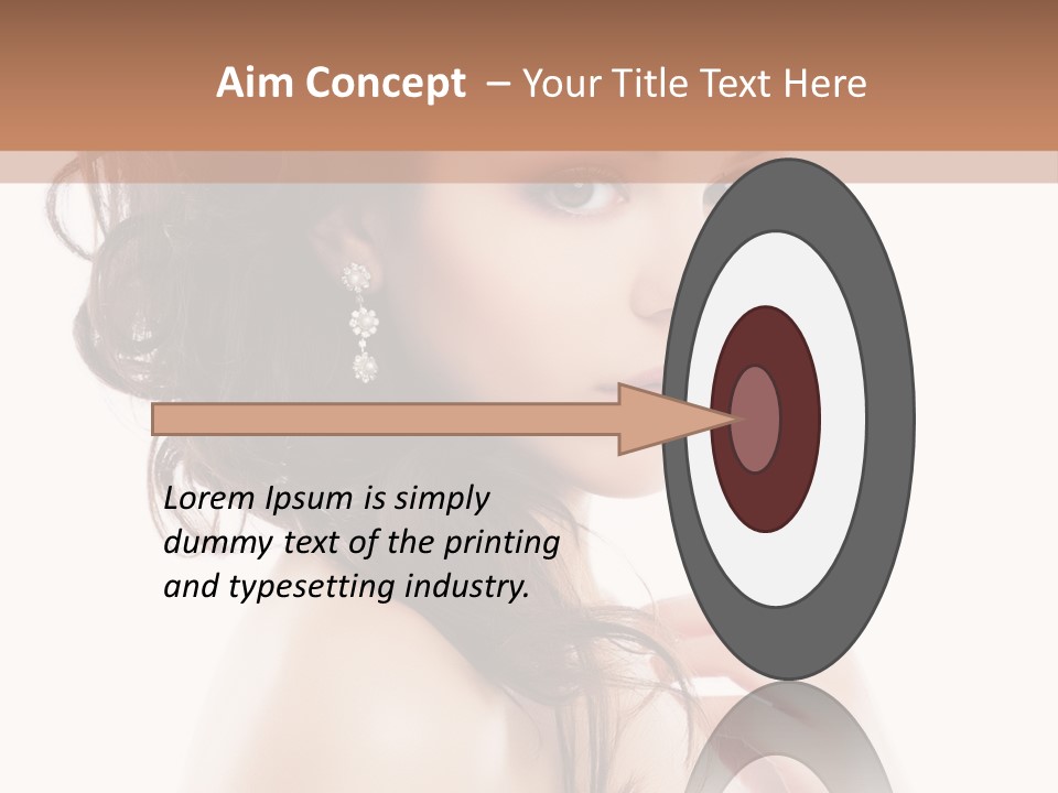 Makeup Precious Face PowerPoint Template