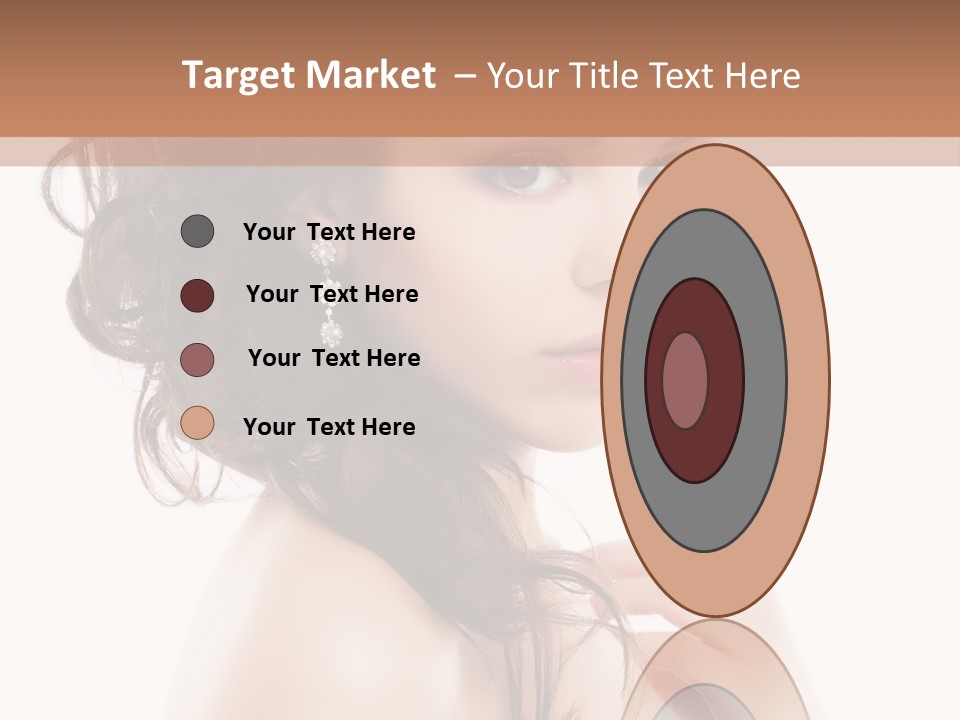 Makeup Precious Face PowerPoint Template