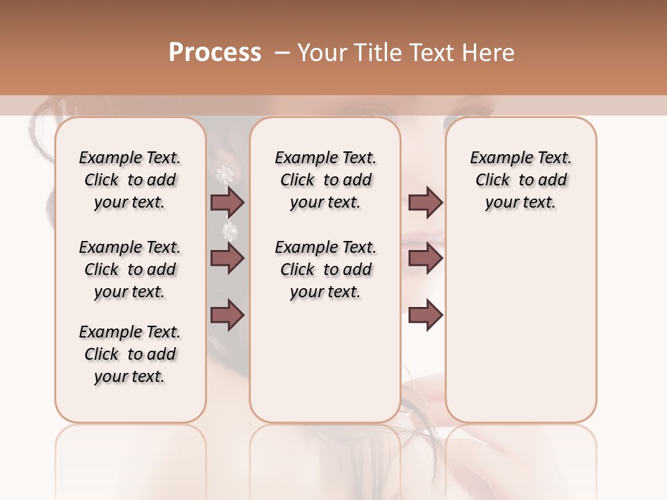 Makeup Precious Face PowerPoint Template
