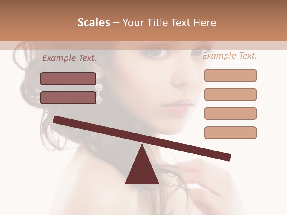 Makeup Precious Face PowerPoint Template