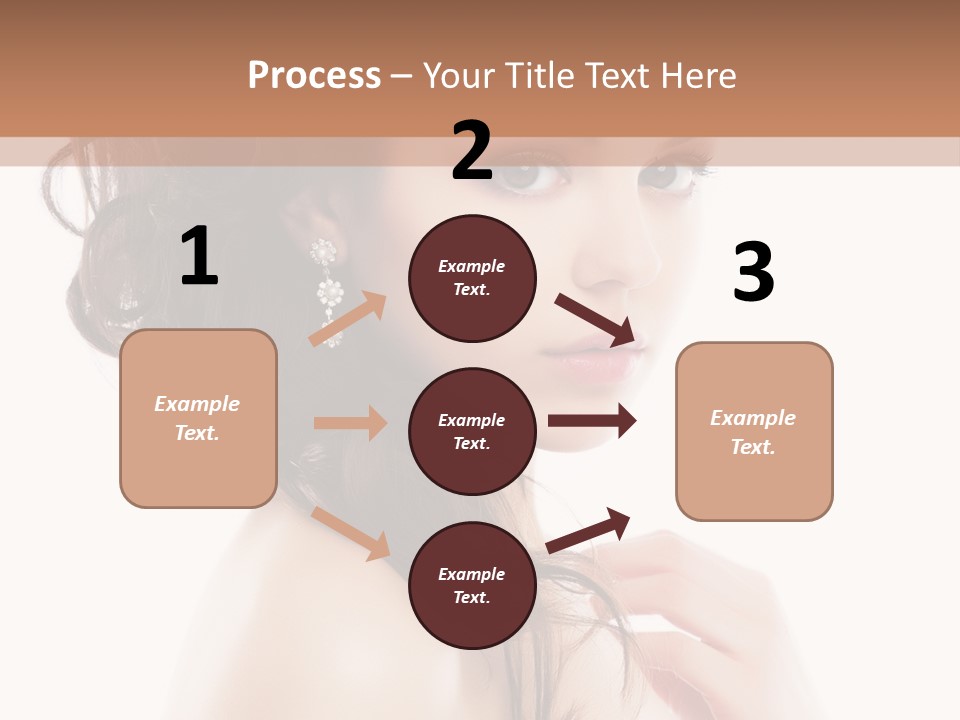 Makeup Precious Face PowerPoint Template