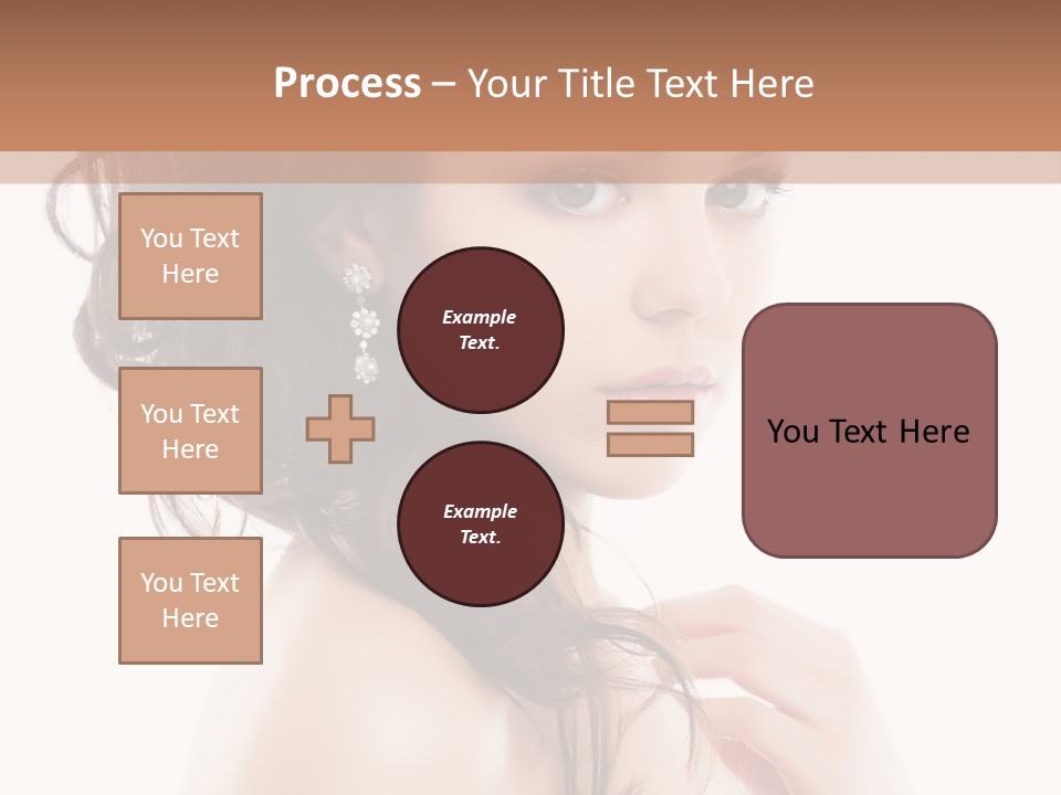 Makeup Precious Face PowerPoint Template