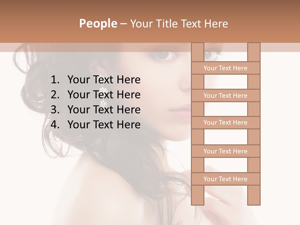 Makeup Precious Face PowerPoint Template